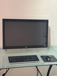 Acer 7600 all in one computer