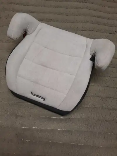 Used child booster seat in good condition. Price $15.00