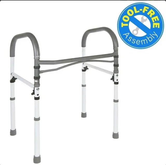 Vaunn Medical Bathroom Safety Toilet Rail - New in box in Chairs & Recliners in Mississauga / Peel Region - Image 2