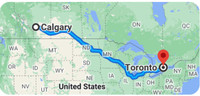 Calgary to Toronto