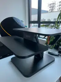 Sit stand add on for desk