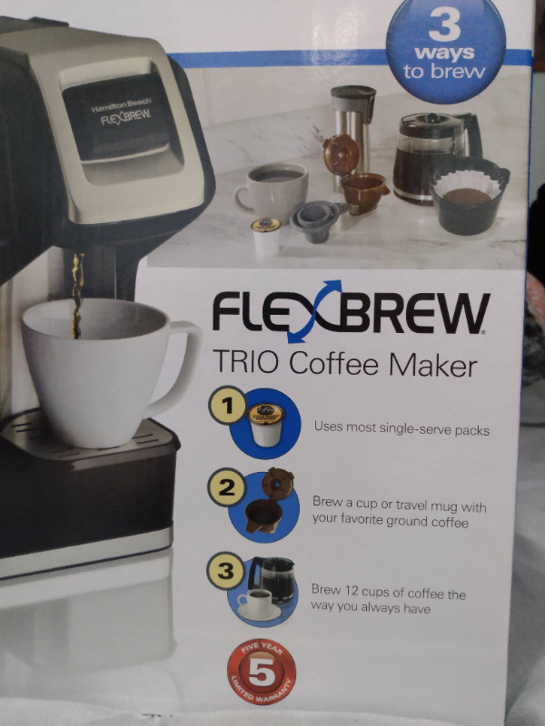 Flex brew coffee maker in Coffee Makers in Peterborough