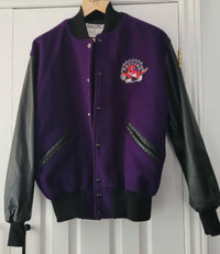 Vintage Toronto Raptors Varsity Jacket (Size M)