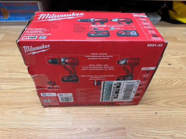Milwaukee M18 Drill & Impact Combo Kit – NEW IN BOX in Power Tools in Oakville / Halton Region - Image 3