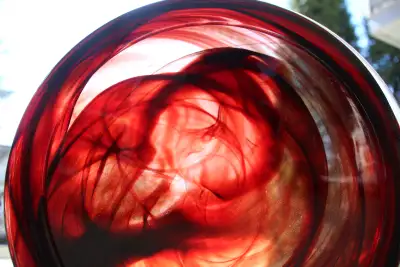 Large, Heavy, New Kosta Boda Art Glass Centrepiece Bowl, View more