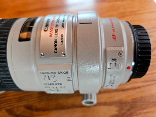 Canon EF 300mm L 1:4 Ultrasonic tele-photo lens. in Cameras & Camcorders in Belleville - Image 4