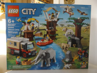 NEW SEALED LEGO CITY #60307 WILDLIFE RESCUE CAMP 503 PIECES