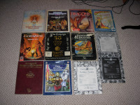 $20 Dungeon and Dragons 1E and 2E Softcover
