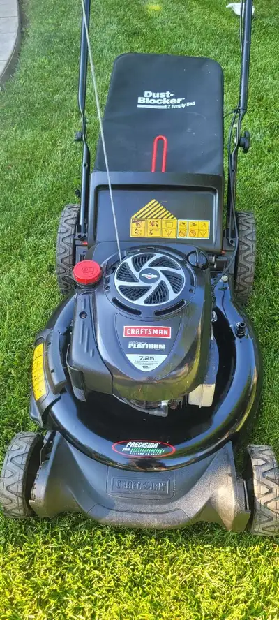 craftsman lawnmower with bag, View more