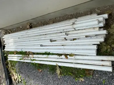 Bulk PVC Pipe - 1.5' and 2", View more