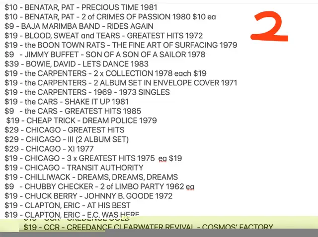 MORE VINTAGE VINYL ALBUMS - ELTON MANGIONE COCKER LULU DALTREY in Arts & Collectibles in Mississauga / Peel Region - Image 7