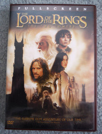 THE LORD OF THE RINGS - THE TWO TOWERS DVD MOVIE (2 DISC SET) !!
