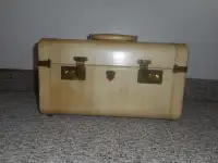 McBrine and Cheney vintage luggage for display or use
