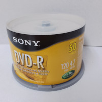 Sony 50 Pack Blank DVD-R