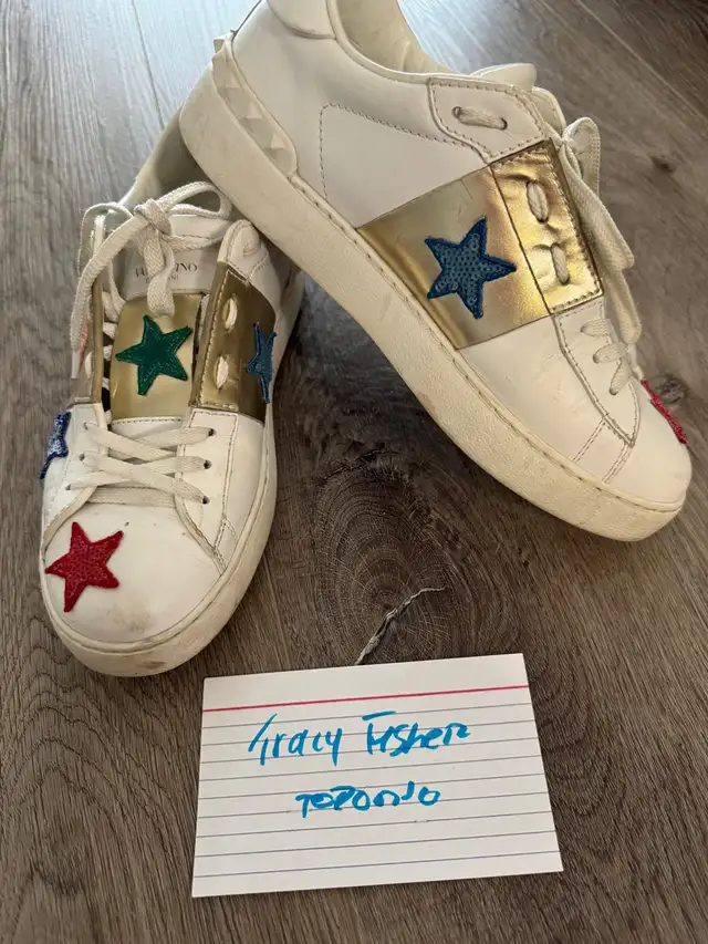 Valentino rockstud runners.  Authentic in Women's - Shoes in City of Toronto - Image 2