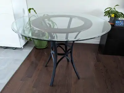 48 inch Tempered Glass Table, View more
