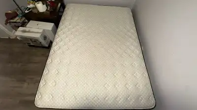 Queen mattress with floating bed frame for sale, View more