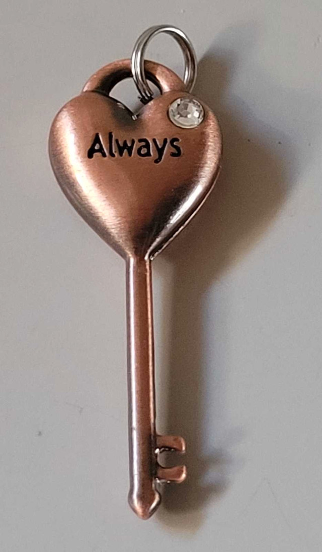 Brand New "Always" Key Keepsake Pendant  in Jewellery & Watches in Oshawa / Durham Region - Image 2