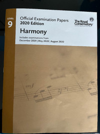 Level 9 RCM Harmony Examination Papers 2 books