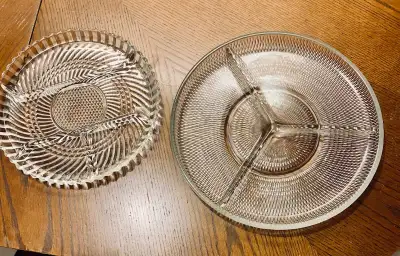 ALL ITEMS IN EXCELLENT LIKE NEW CONDITION, ALMOST ALL NEVER BEEN USED. SERVING PLATTERS---$5 EACH DI...