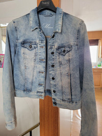 MAVI Euro Acid Wash Ladies Jean Jacket $50