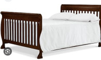 Dresser and  3-in-1 convertible baby crib/toddler full bed 