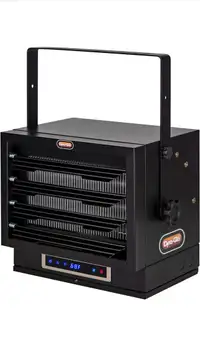 Dyna-Glo EG7500DH Dual Heat 7500W Electric Garage Heater, Black