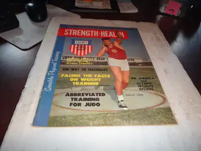 The physical fitness magazine strenght & health 1960 bodybuildin, View more