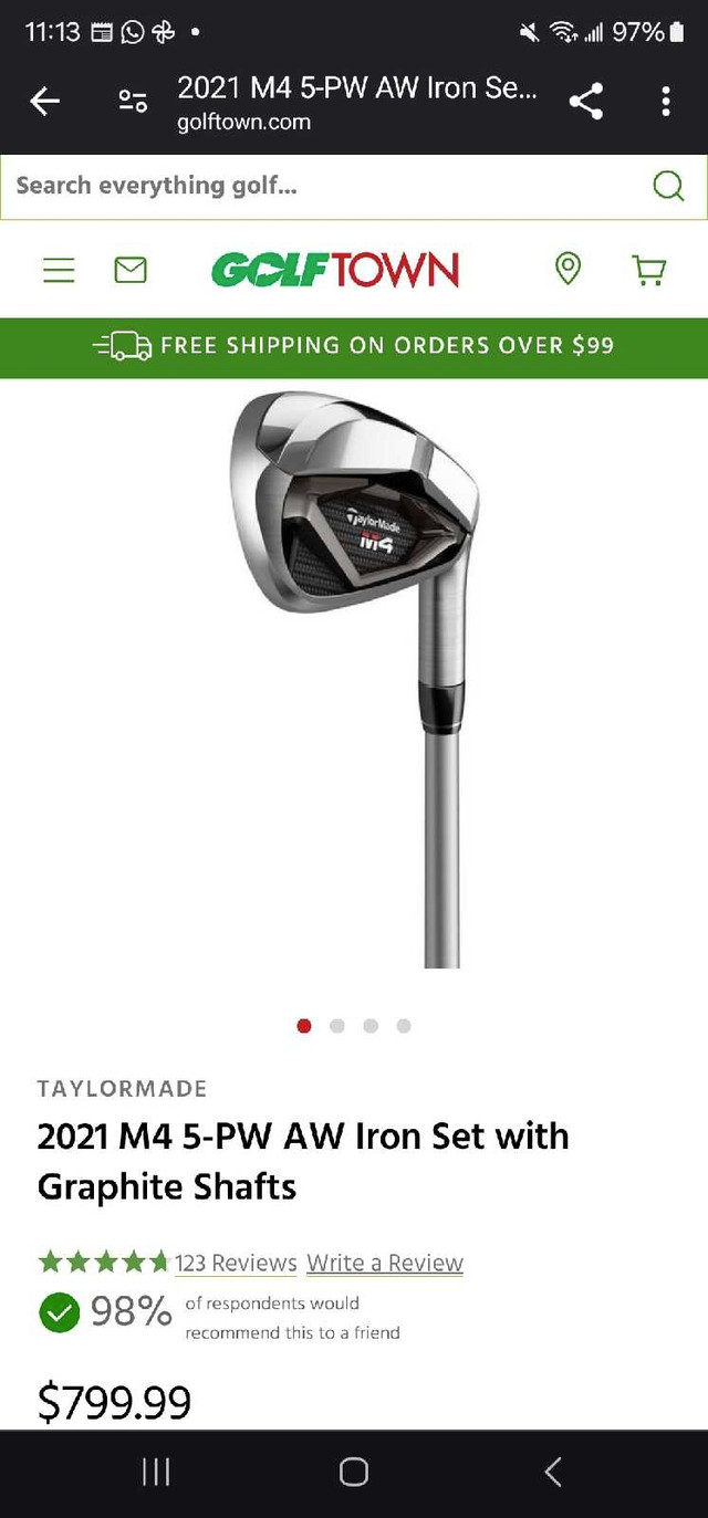 M4 taylor made golf irons in Golf in Whitehorse - Image 4