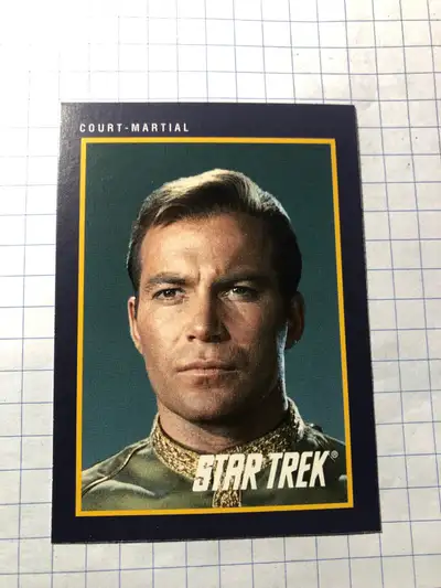 Star Trek Court-Martial Card, View more