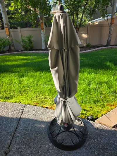 Patio Umbrella with Metal Stand, View more