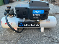 Delta Air Compressor with Mastercraft Tools