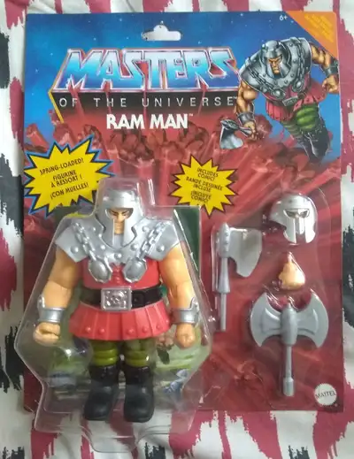 Masters of the Universe Origins Ram Man MOTU, View more