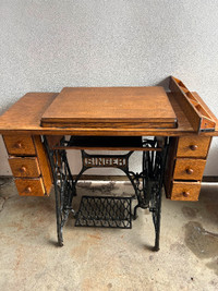 Singer machine table only