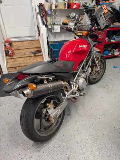 Trade Swap or Sale 2001 Ducati Monster 900 14000km. Looking for enduro, 450 dirt, Big Ruckus or 1100...
