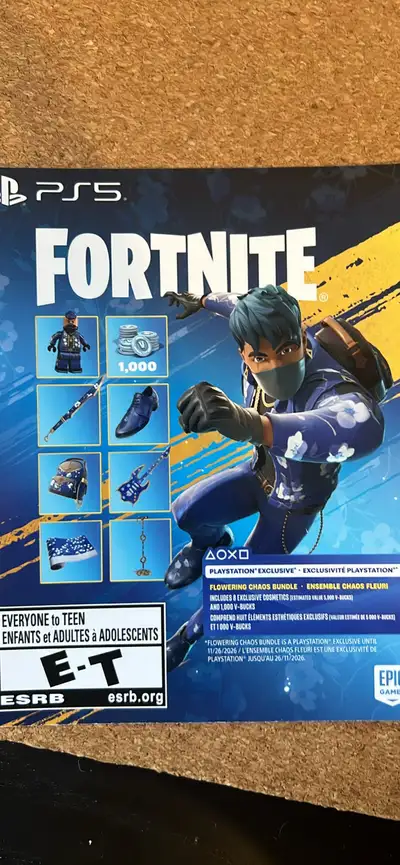 Fortnite Flowering Chaos Bundle, View more