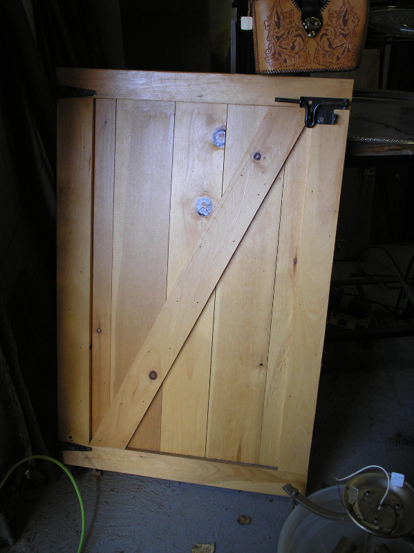 Mini Wood Barn Door, Bi - Fold Door in Windows, Doors & Trim in Renfrew