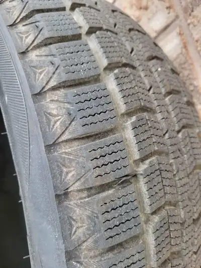 Selling barely used Winter tires. Only used for 5 months. Bought it brand new Comes with a set of 4....