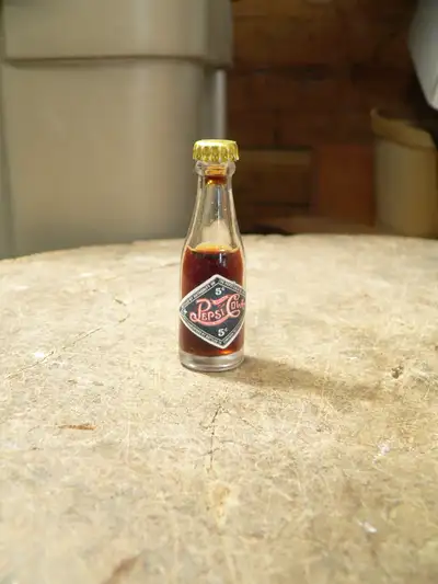 Bouteille Verre Ancienne PEPSI-COLA 1 Litre - Originale
