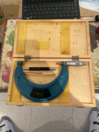 5-6 Micrometer with Case and Standard
