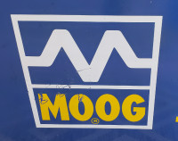 Metal Sign Moog Display Garage Automotive Illuminated
