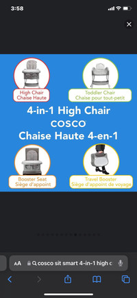4 in 1 High Chair 