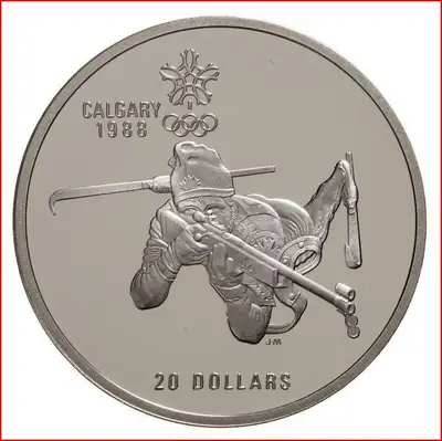 CANADA 1988 CALGARY OLYMPIC GAMES SILVER COIN SET, View more