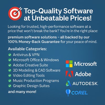 Top-Quality Software at Unbeatable Prices!, View more