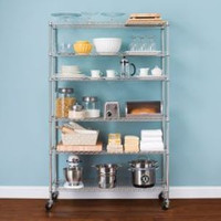 Chrome Wire Shelving racks available in stock (24" -72" Long )