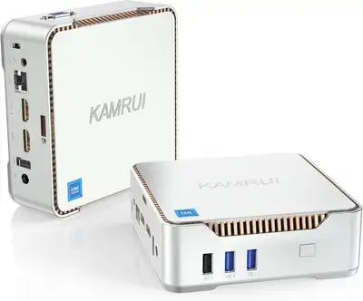 Windows Mini PC with DVD Burner,, View more