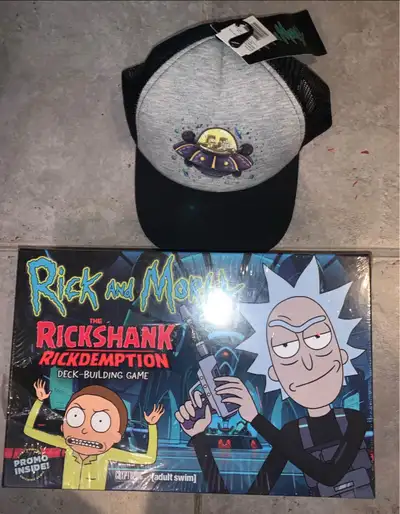 Rick and Morty Hat & Deck Building Game, View more