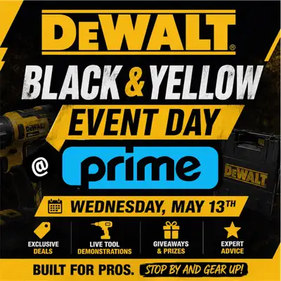 Dewalt & Milwaukee Promos at Prime Fasteners & Tools, View more