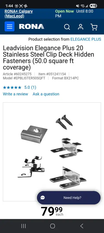 Elegance Plus (leadvision) 20 pack $20. each Firm with price as they are about $70-80 at the big sto...