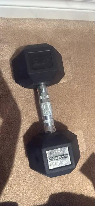 One Dumbell — 25 lbs, View more